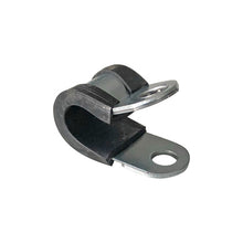Pipe clamp w/ rubber profile, clamping range 18 mm