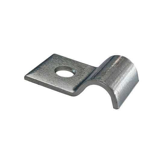 Mounting clip, single, 10 x 10 x 1 mm, DIN 72571