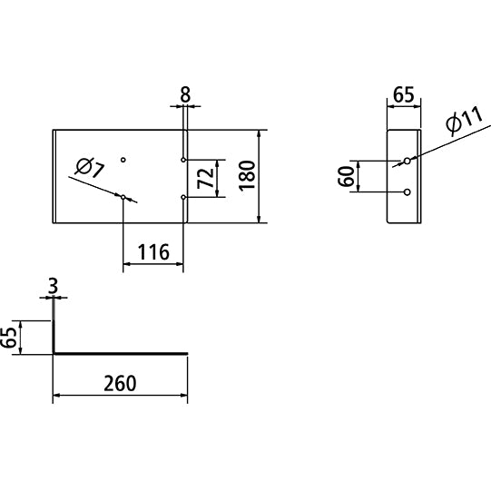 Holder for distribution box