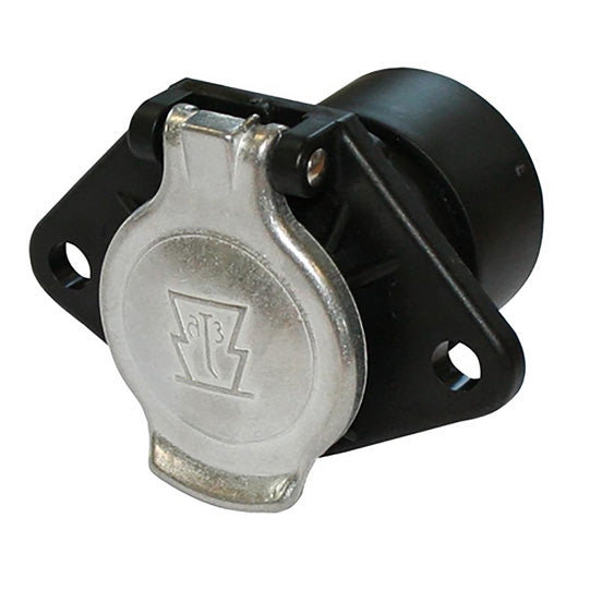 Socket, 7-pin 24 V, ISO 1185