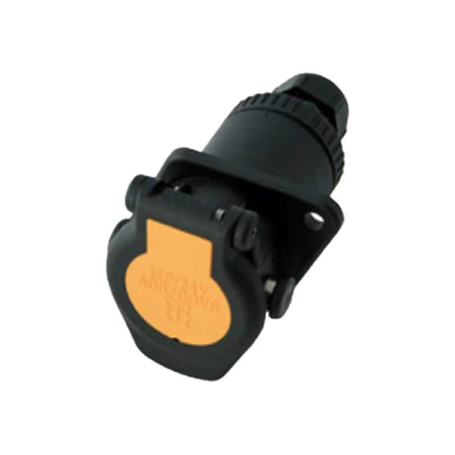 Socket, 24 V, 13-pin, similar to ISO 12098