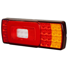 FABRILcar® combination rearlight LED 41-201, 12/24V,R,0,3m,7-pi