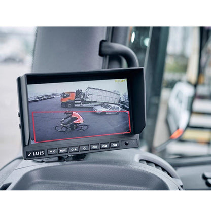 LUIS Turn Detect® V2.1, PRO7.1, 7", w/ steering angles.