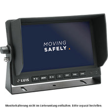 LUIS 7" Professional HD monitor, 1024 × 600 pixels