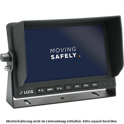 LUIS 7" Professional HD monitor, 1024 × 600 pixels