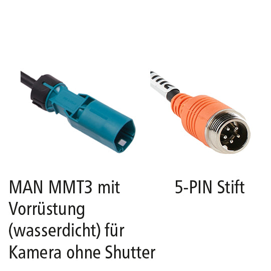 LUIS adapter MAN MMT2 w/out pre-fitting/MMT3/Scania, 5-pin