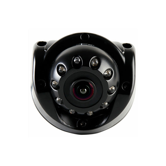 LUIS side camera TD150, horizontal 135° view, black aluminium