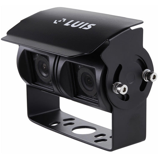 LUIS Twin reversing camera Professional, black, 4-PIN