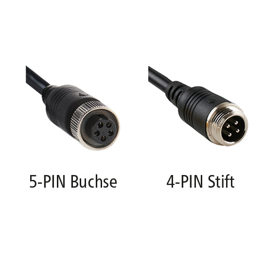 LUIS adapter cable, length 0.3 m, 5-PIN monitor to 4-PIN camera