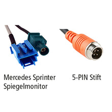 LUIS adapter for Sprinter mirror monitor, 5-PIN