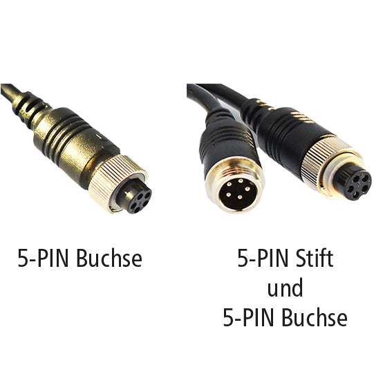 LUIS Y camera cable, 5-PIN, f. 2 monitors