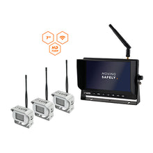 LUIS HD digital radio system 7" Professional, w/ 3 cameras