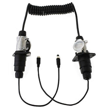 LUIS cable set f. trailers, 4-PIN, w/ holder set