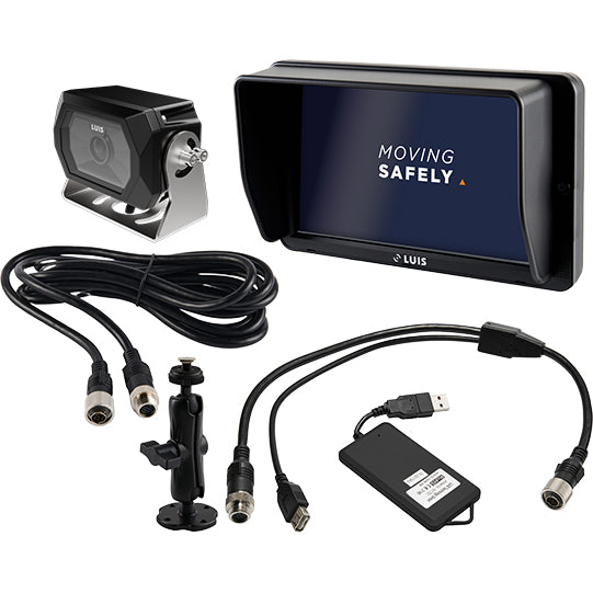 LUIS camera system with Edge AI camera and calibration tool