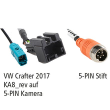 LUIS adapter VW Crafter 2017 KA8_rev to LUIS 5-PIN camera