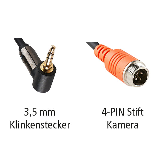 LUIS Adapter f. sat nav devices Garmin,TomTom,Snooper f. 4-PIN