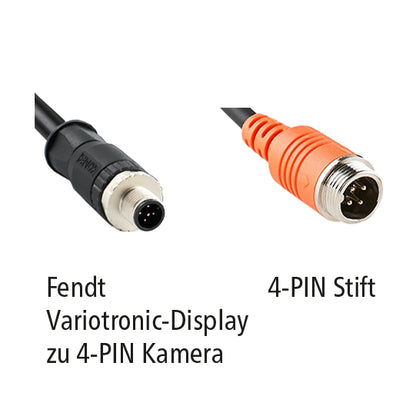 LUIS adapter Fendt Variotronic display to LUIS 4-PIN camera