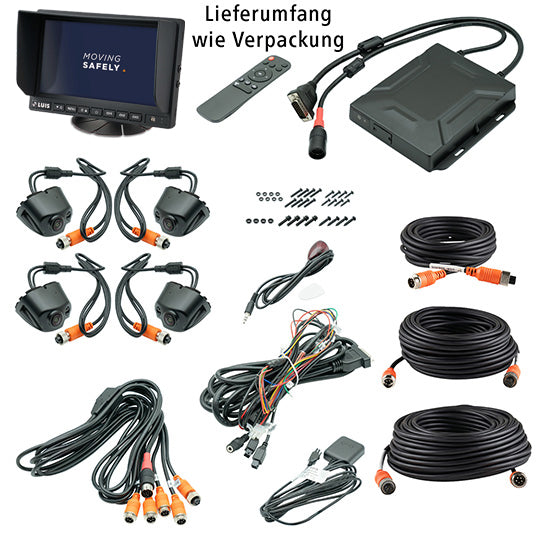 LUIS 360° Prof. V1 Setup#3 (caravan, garbage truck