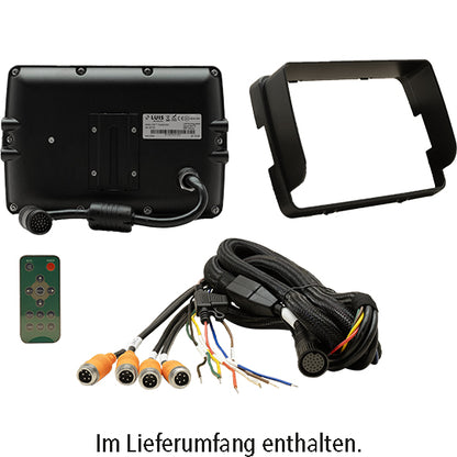 LUIS 7" touchmonitor, AHD-capable, quad function