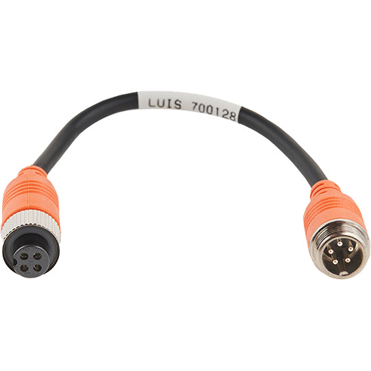 LUIS adapter cable from 4-pin monitor to 5-pin camera, w/out sh