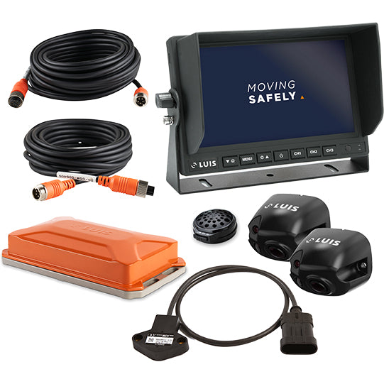 PRO7.0, 7", w. steering angle sensor, w. GPS