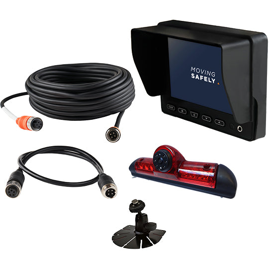 LUIS camera system 5" with stop light camera, 5" monitor Prof.