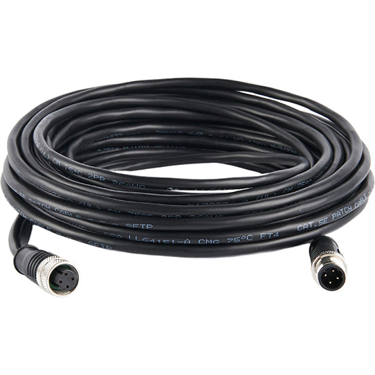 LUIS Ethernet-kabel 5 m, M12 D-kodning 4-polig