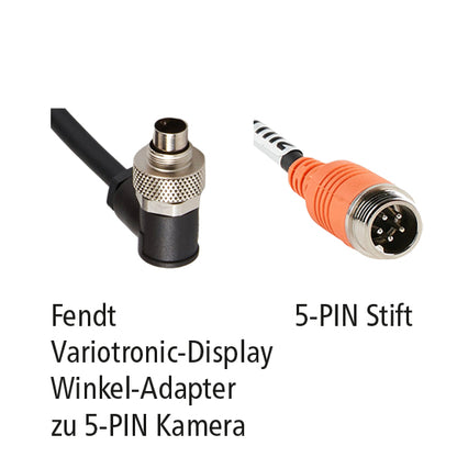 LUIS angle adapter Fendt Variotr. display to LUIS 5-PIN camera