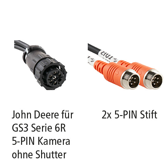 LUIS adapter John Deere for GS3 series 6R 5-pin camera