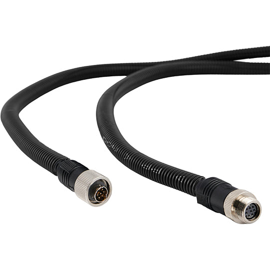 LUIS Edge AI camera cable in corrugated conduit, 5 m, 8-PIN, AD