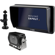 LUIS camera system, Edge AI camera, 10" monitor, holder