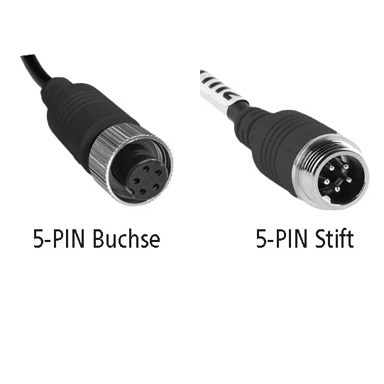 LUIS camera cable, length 15 m, 5-PIN, for lifting mast