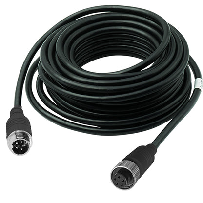 LUIS EDGE AI camera cable in corrugated pipe, 10 m, 8-PIN