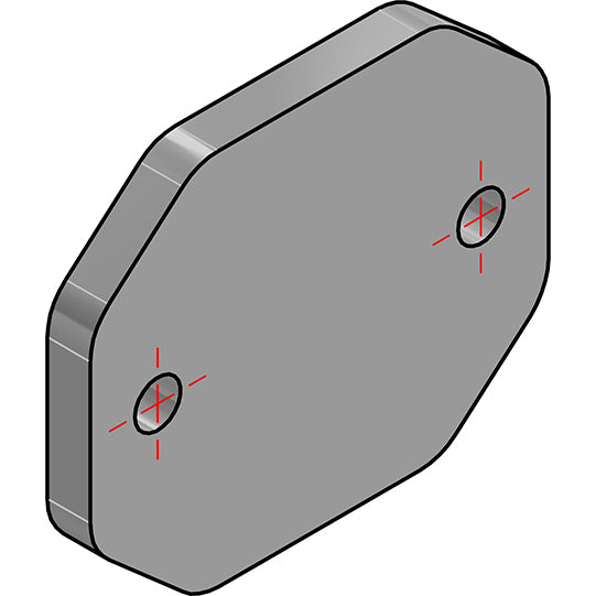 SL Vision external clamping plate camera housing VKMS w/ thread