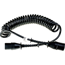 Spiral connection cable type N, 24 V, 7-pin, cable 3.5 m