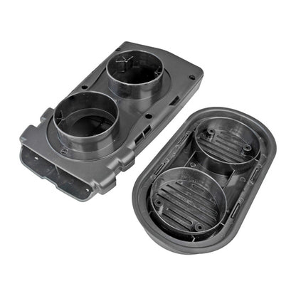 Roof vent, black, ABS plastic