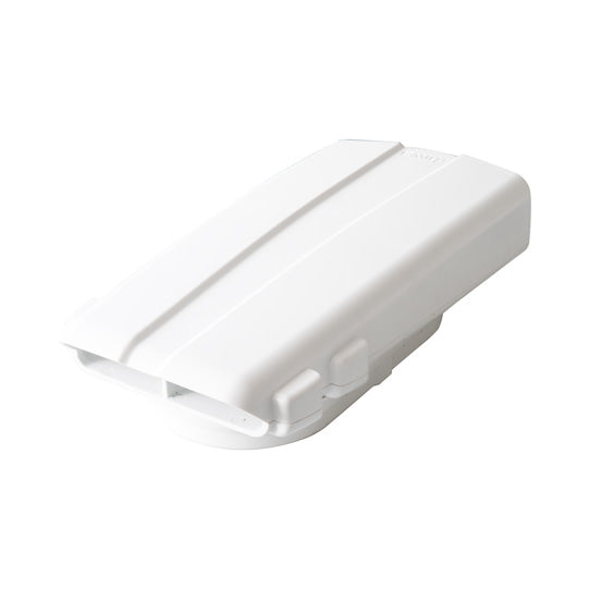 Roof vent, white, ABS plastic
