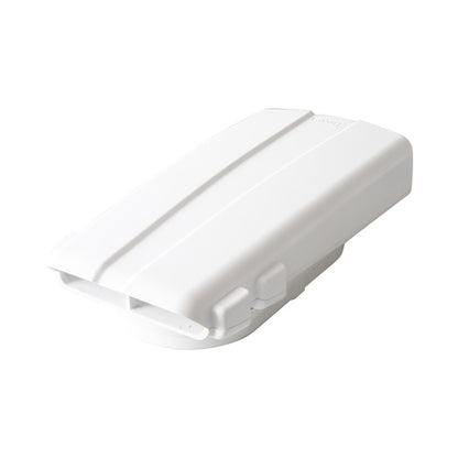 Roof vent, white, ABS plastic