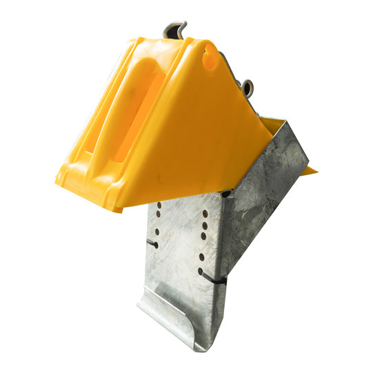 Escapement shoe holder G 46, clampable, hot-dip galvanized