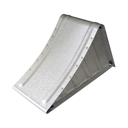 wheel chock G 46, galvanised, DIN 76051