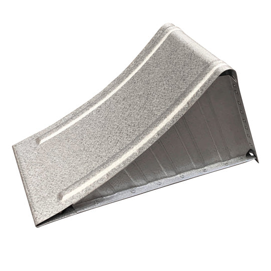 wheel chock G 53, galvanised, DIN 76051