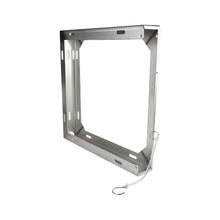 Plate box f. 1 crane support plate 400 × 400 mm, SS