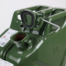 Fuel canister 20 l, sheet stl., olive, 165 × 345 × 468 mm