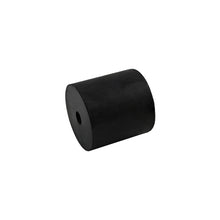 Rubber roller, length 60 mm, Ø 40 mm, bore 13 mm