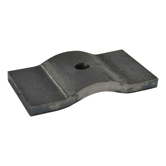 Spring sliding plate, for spring width 70 mm, length 130 mm