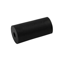 Rubber roller, length 80 mm, Ø 40 mm, bore 17 mm