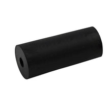 Rubber roller, length 100 mm, Ø 40 mm, bore 17 mm