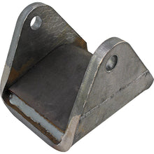 Sliding spring shoe BH130 mm, f. spring width 100 mm, raw stl.