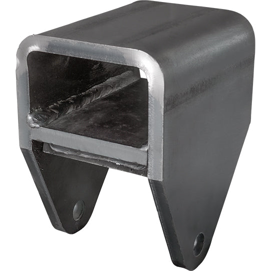 Sliding spring shoe BH 230 mm, for spring W 100 mm, raw steel