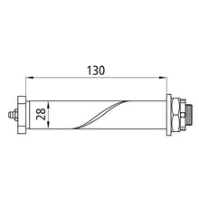 Spring bolt N 28, shaft Ø 28 mm x length 130 mm